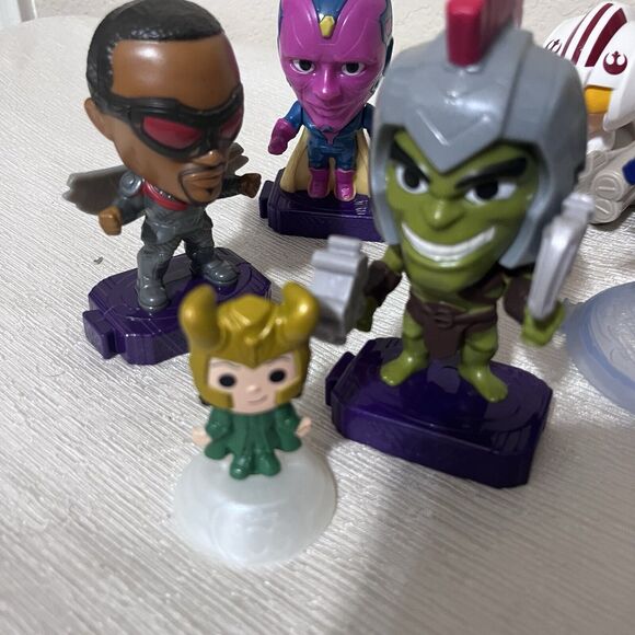 Marvel Avengers Action Figure Lot Various Years Guardians Dr Strange McDonalds - Picture 5 of 14